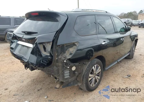 2018 Nissan Pathfinder S из США, поврежденный, VIN 5N1DR2MN7JC674456